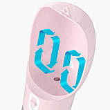 Поїлка для собак/котів портативна 2 в 1 для води 258 мл і ласощів 200 мл без БФА Pet Water Bottle рожевий, фото 4