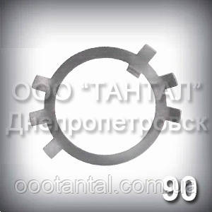 Шайба 90 ГОСТ 11872-89 стопорна багатолапчаста оцинкована