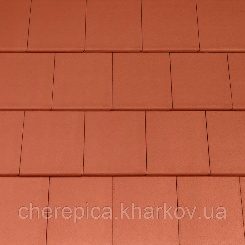 Цементно-піщана черепиця CREATON KAPSTADT Червоний
