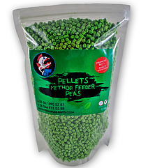 Пелетс PiranhasBaits Method Feeder Peas 4mm 0,5 kg