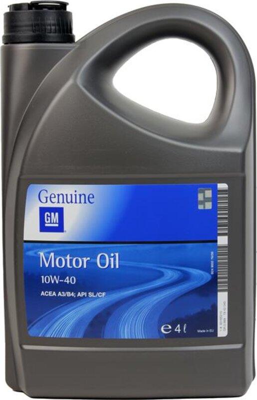 Моторне мастило GM Motor Oil 10W-40 4 л.