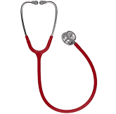 Стетоскоп серии Littmann® Classic III , бордовый с головкой цвет шампань