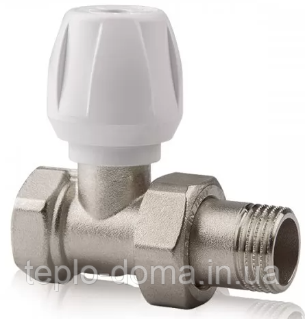 Вентиль Koer радіаторний прямий 1/2x1/2 KR.907