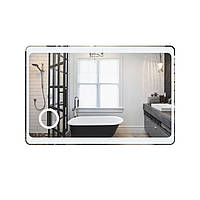 Зеркало прямоугольное для ванной Q-TAP Aquarius QT2178141980120W 80x120см c подсветкой 114793