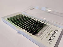 Вії омбре NAGARAKU Mix (Зелений)