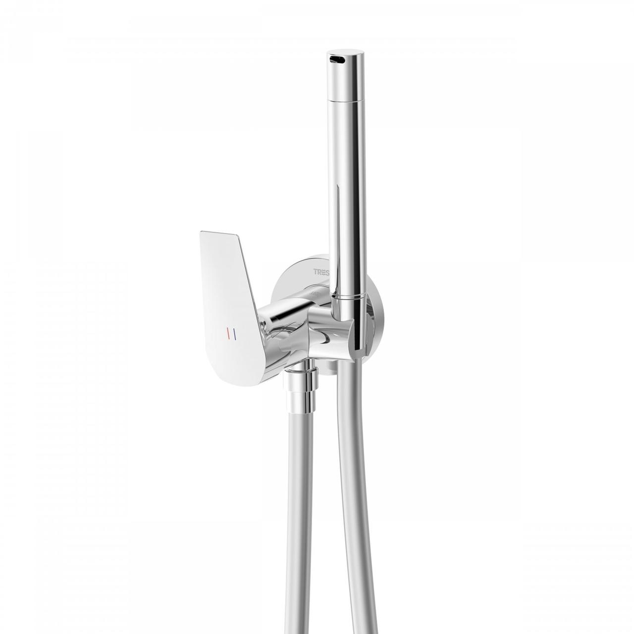 Змішувач для гігієнічного душу TRES CANIGÓ-TRES прихованого монтажу хром латунь 21712301, фото 1