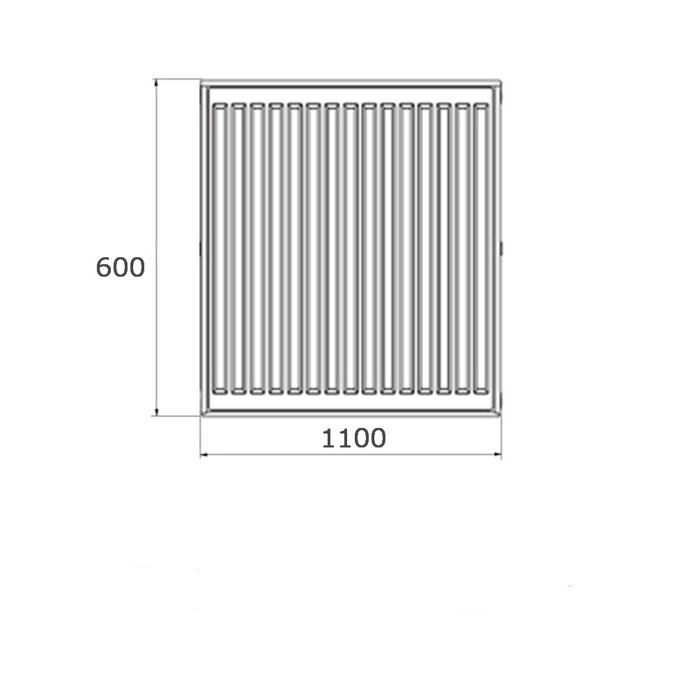 Стальной радиатор отопления AQUATRONIC 22-К 600x1100 мм класс 22 115174 A226001100VK - фото 2 - id-p1508466591