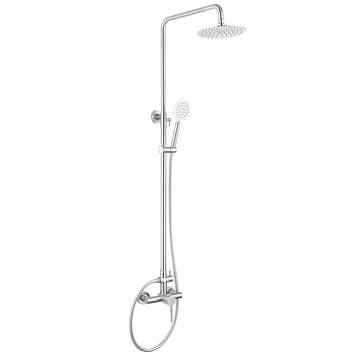 MIXXUS SUS-003-J WHITE Душова колона із змішувачем з нерж. стали