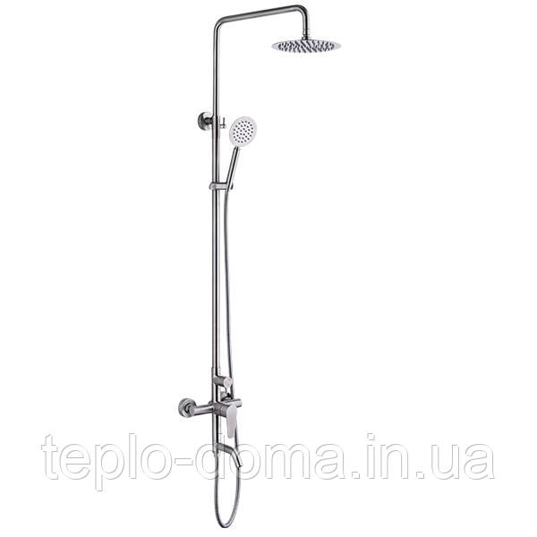 ZERIX LR72402 Душова колона із змішувачем з нерж. стали