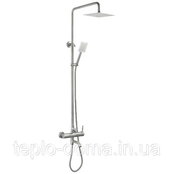ZERIX LR72404 Душова колона із змішувачем з нерж. стали