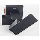 Змішувач для гігієнічного душу TRES Cuadro прихованого монтажу чорний латунь 00612301NM, фото 3