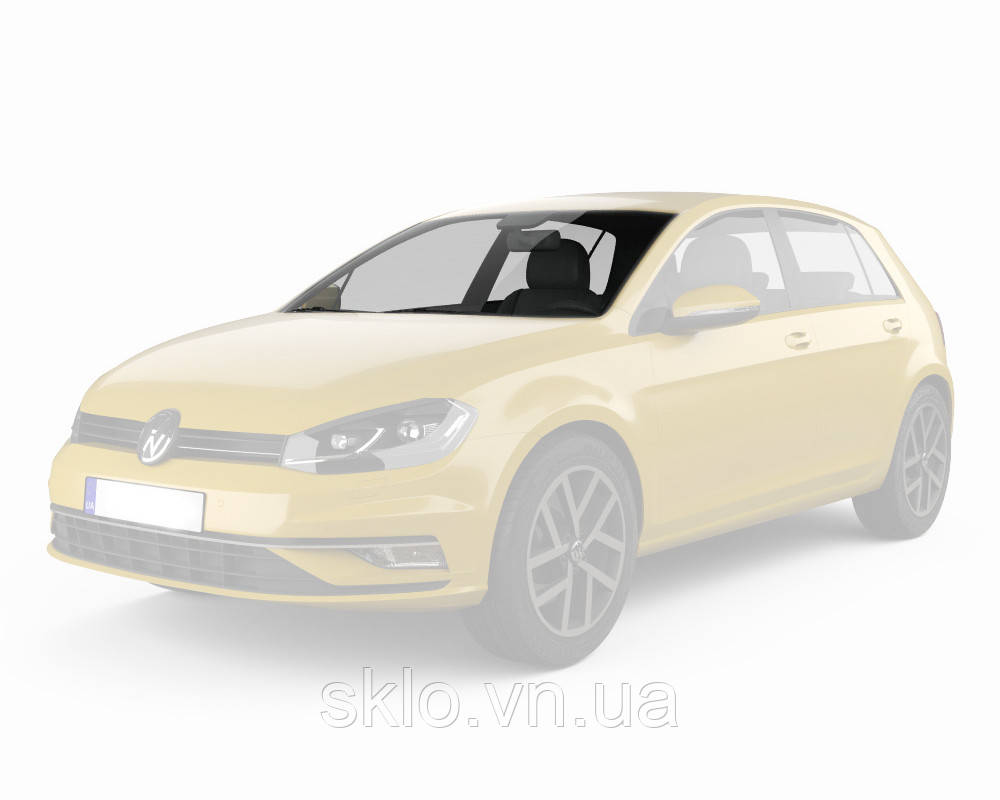 Лобове скло VW Golf 7 (2012-2019) /Фольксваген Гольф 7 з датчиком дощу
