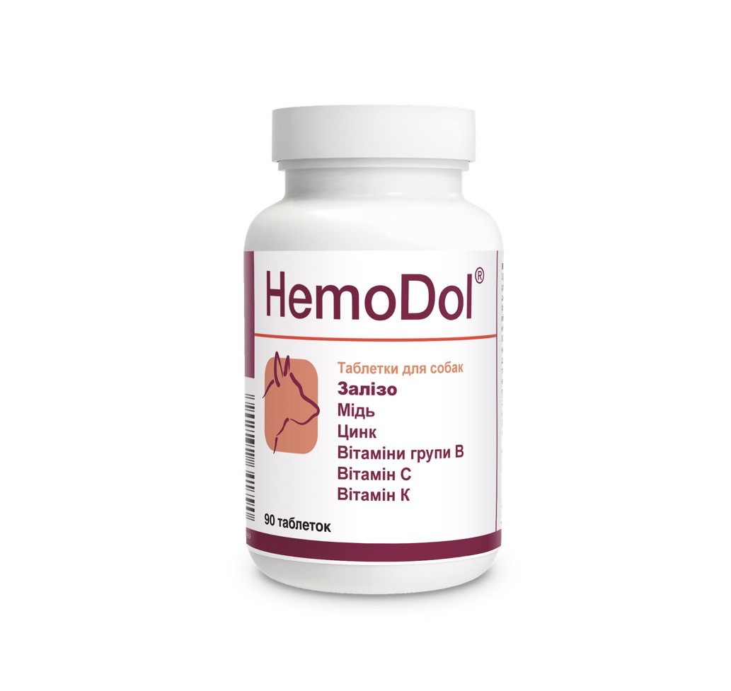 Dolfos HemoDol 90таб ГемоДол для собак
