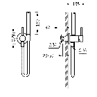 Змішувач для гігієнічного душу TRES Study Exclusive прихованого монтажу чорний латунь 134123NM, фото 2