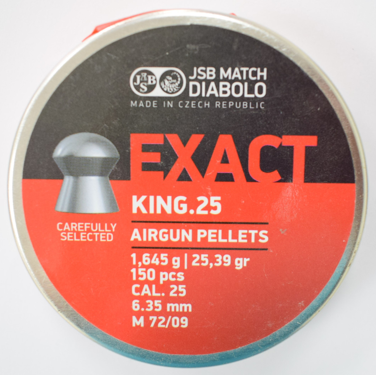 Кулі JSB King diabolo 6.35 mm, 1, 645 гр. 150шт.