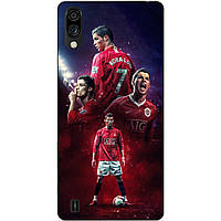 Силіконовий чохол бампер для ZTE Blade A5 2020 з малюнком Ronaldo MU