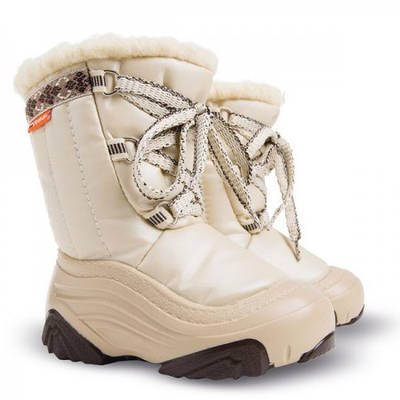 Дитячі дутіки  Demar Joy 4019 NB р.22-23 бежевий  Демар Джой