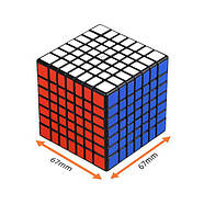 QiYi QiXing W 7x7 black | Кубік Рубіка 7x7 КиЙи з наліпками, фото 8