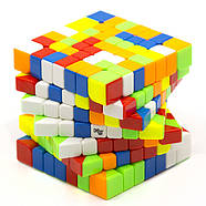 YJ MGC 7x7 magnetic stickerless | Кубік Рубіка 7x7 Юджи магнітний, фото 6