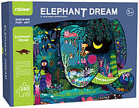 Пазл-великан Слон мечты в коробке, 280 дет.