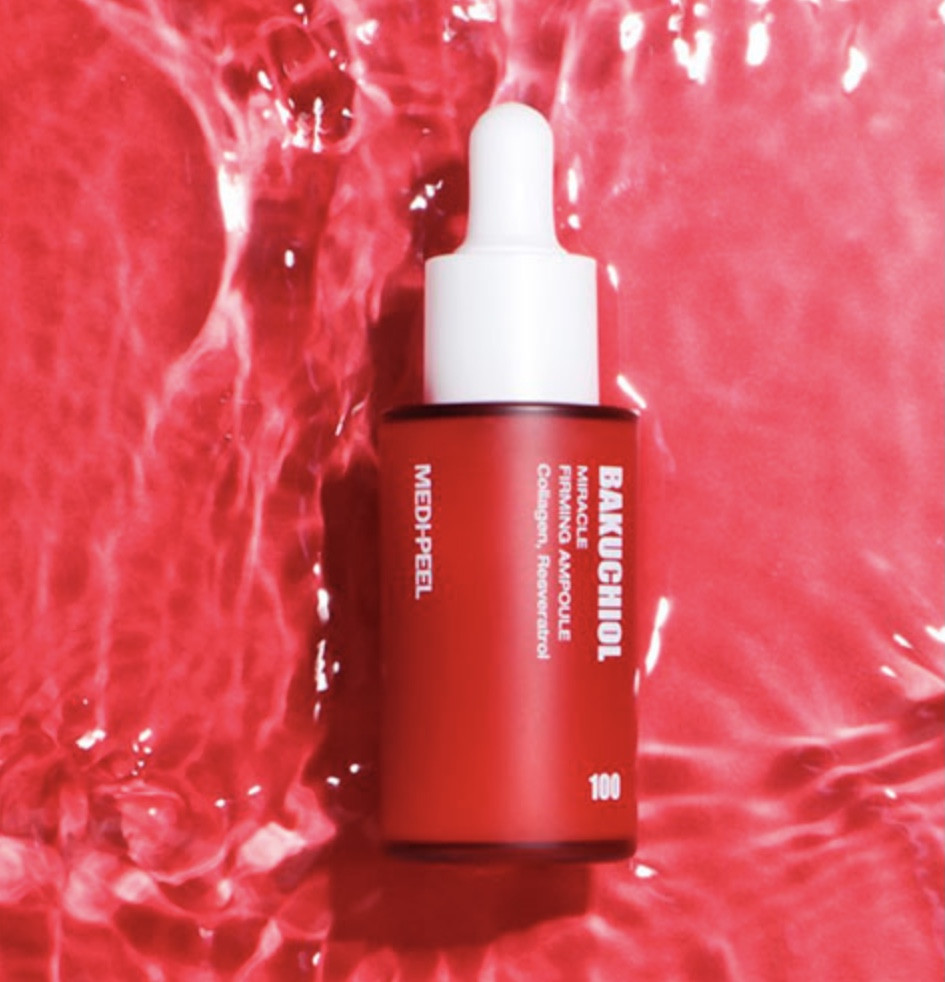 MEDI-PEEL BAKUCHIOL MIRACLE FIRMING AMPOULE Омолоджувальна сироватка з бакучіолом і пептидами, 30 мл