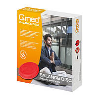 Балансировочная массажная подушка Qmed Balance Disc красная