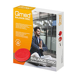 Балансувальна масажна подушка Qmed Balance Disc червона