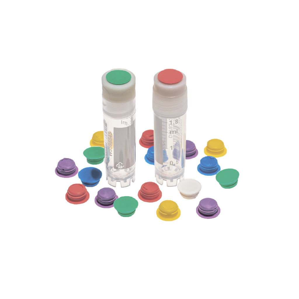 Вставки жовтого кольору для маркування кріопробірок (1000 шт/уп)