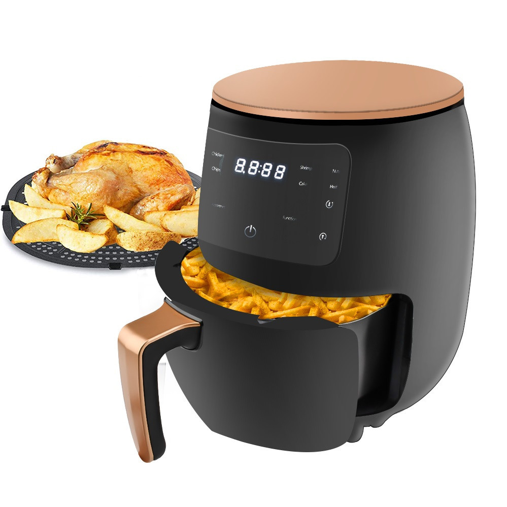 Цифрова безоливна фритюрниця Silver Crest Air Fryer S-18 1200 W 4L, потужна фритюрниця для дому