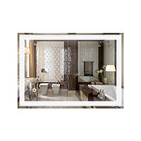 Зеркало прямоугольное для ванной Q-TAP Stork QT15781403W 50x70см c подсветкой 114686