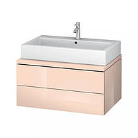 Тумба под умывальник DURAVIT L CUBE LC6838-10 82см подвесная бежевая без умывальника 71270