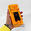 Цифровий мультиметр з термопарою DT9208А тестер професійний для дому автомобіля з кліщами струмові кліщі, фото 5