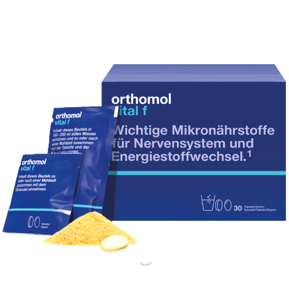 Orthomol Vital F (гранули - грейпфрут) - 30 днів (Ортомол Вітал Ф)