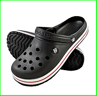 Шлёпанцы мужские Crocs чёрные