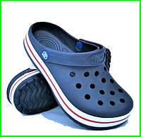 Шлёпанцы мужские Crocs синие