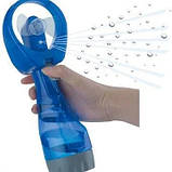 Портативний ручний мінівентилятор із пульверизатором Water Spray Fan, фото 9