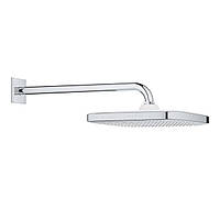 Верхний душ с кронштейном GROHE Tempesta 250x250мм пластиковый хром 26687000