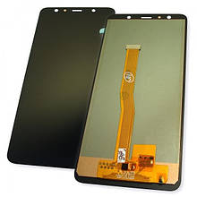 Дисплей Samsung A7 2018 Galaxy A750 + сенсор чорний Incell | модуль