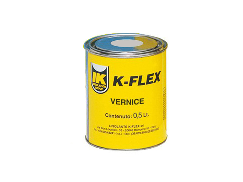 Фарба для термоізолятора сіра K-Flex Vernice Grigia по 2,5 л