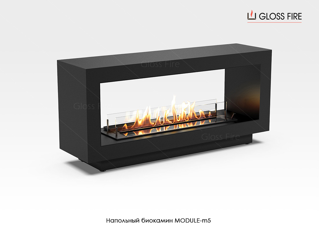 Підлоговий біокамін Module-m5 GlossFire, фото 1