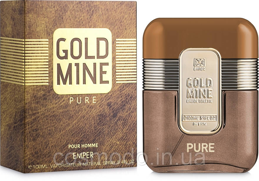 Туалетная вода мужская Emper Gold Mine Pure 100 ml