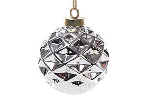 Куля керам. 7см,срібна №797-398/Bonadi/(8)(72)