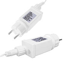 Гірлянда бахрома вулична зовнішня 12 м 300 LED Springos + Flash CL0318 синя, фото 5