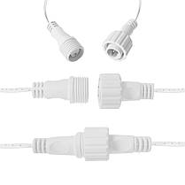 Гірлянда бахрома вулична зовнішня 12 м 300 LED Springos + Flash CL0319 різнокольорова, фото 5