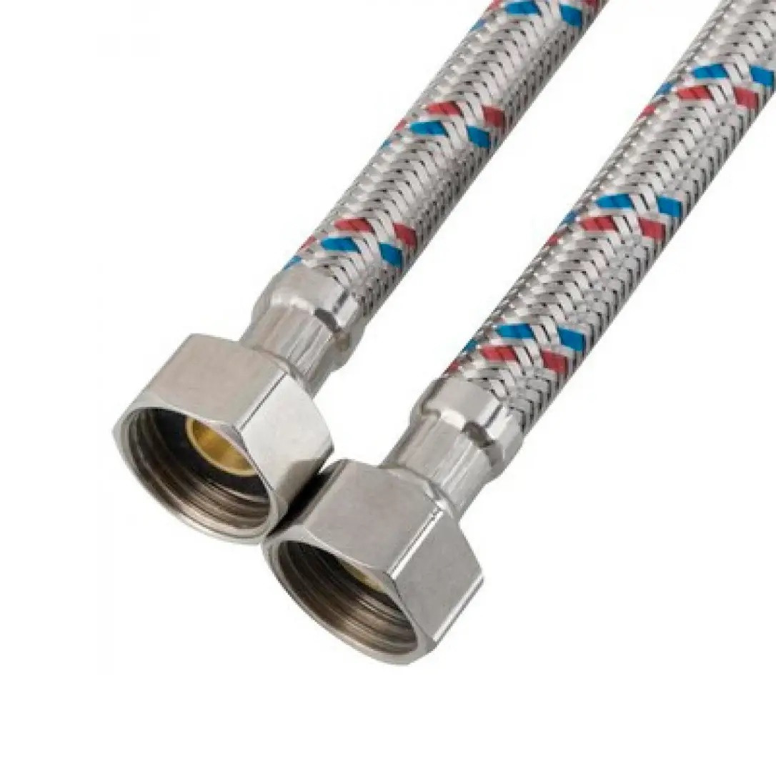 Шланг для підключення змішувача LUXOR вн-вн 1/2"x1/2" 120 см 93698 FGAGLF1200LAGRL