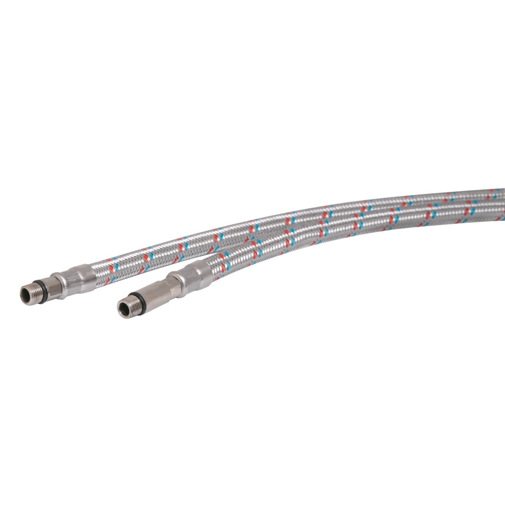Шланг для підключення змішувача SANDIPLUS зв-вн M10x1/2" 80 см 79181 SD092W80