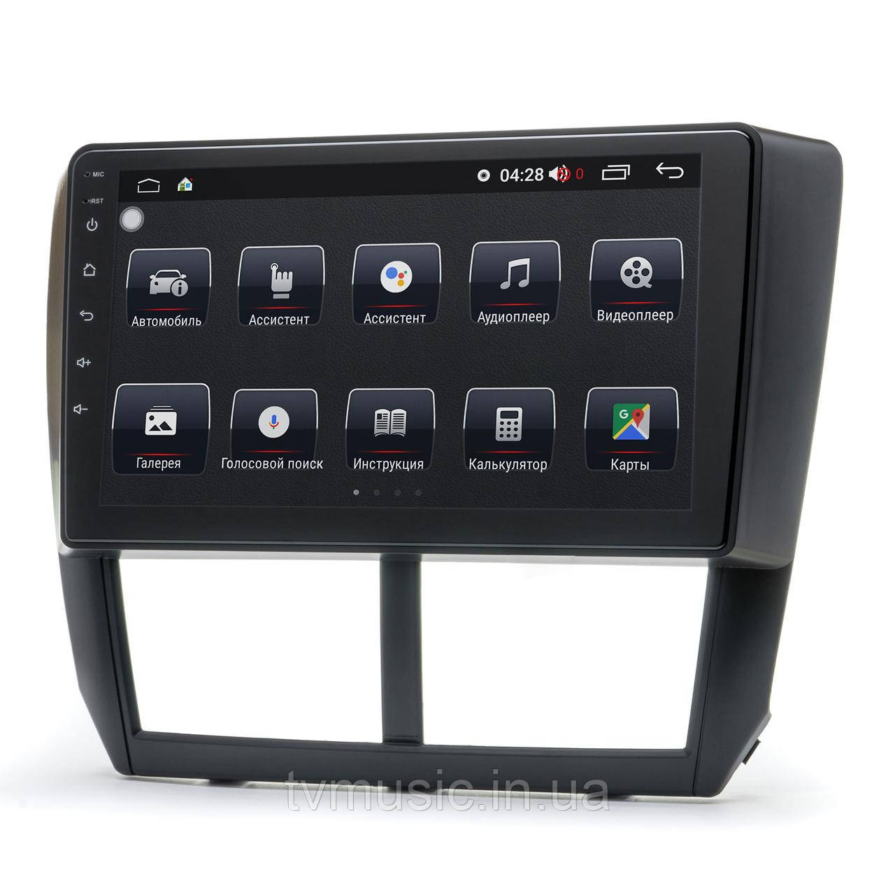 Штатна магнітола PRIME-X 22-095/9M Subaru Forester 2008-2012 / Impreza 2007-2012