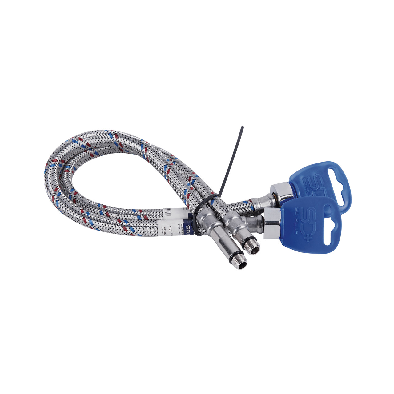 Шланг для підключення змішувача SANDIPLUS зв-вн M10x1/2" 40 см 79193 SD396W40