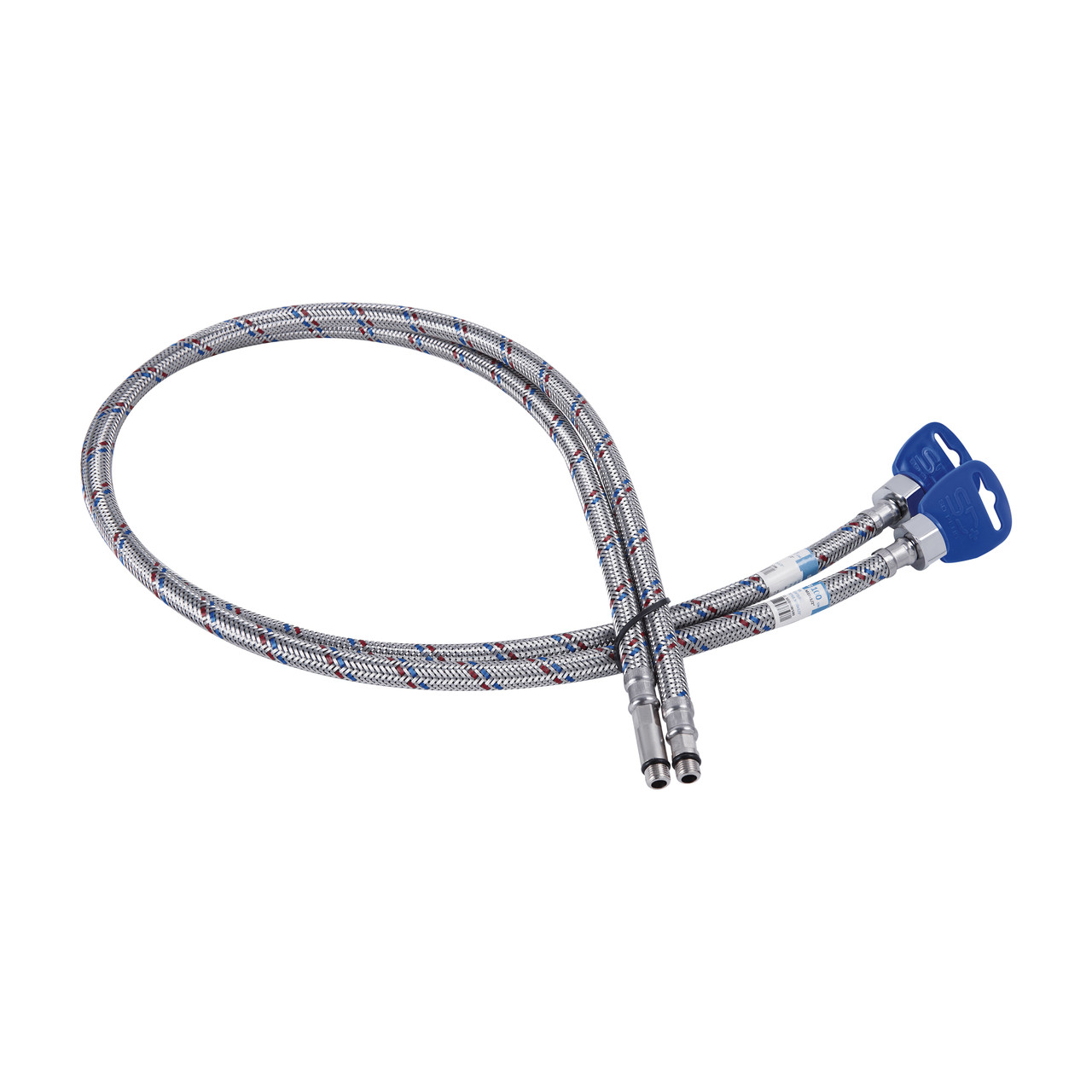 Шланг для підключення змішувача SANDIPLUS зв-вн M10x1/2" 100 см 79200 SD396W100