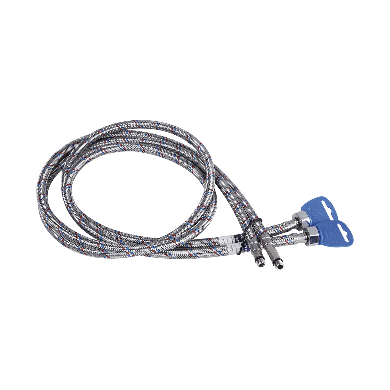 Шланг для підключення змішувача SANDIPLUS зв-вн M10x1/2" 150 см 79203 SD396W150